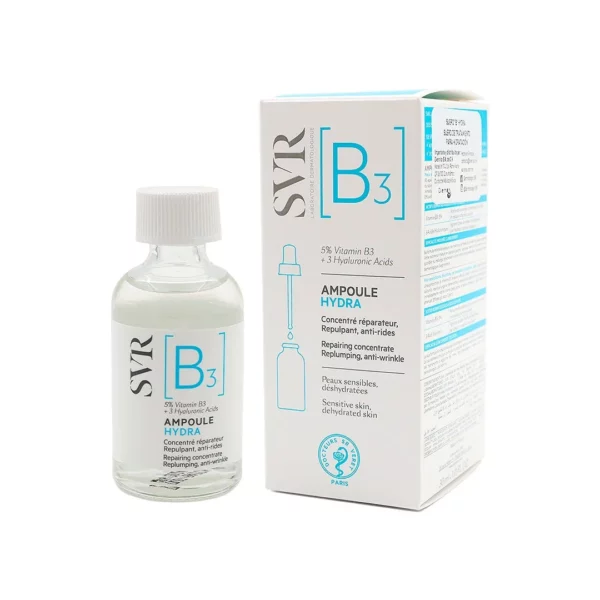 SVR Ampoule B HYDRA [B3] – Concentré Repulpant Anti-rides 30ML – Image 2