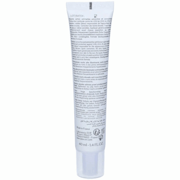 SVR Clairial Crème Solaire Anti-Taches SPF50+ 40ml – Image 2