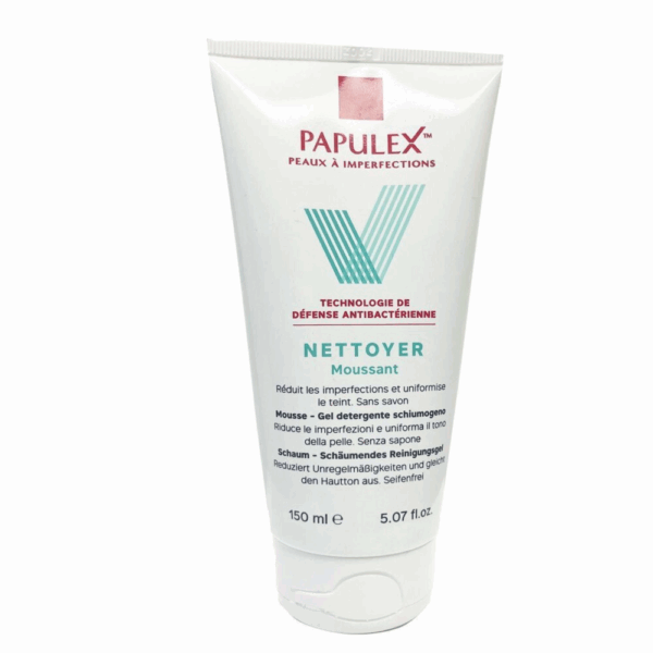 PAPULEX Gel Nettoyant Moussant Sans Savon 150ml