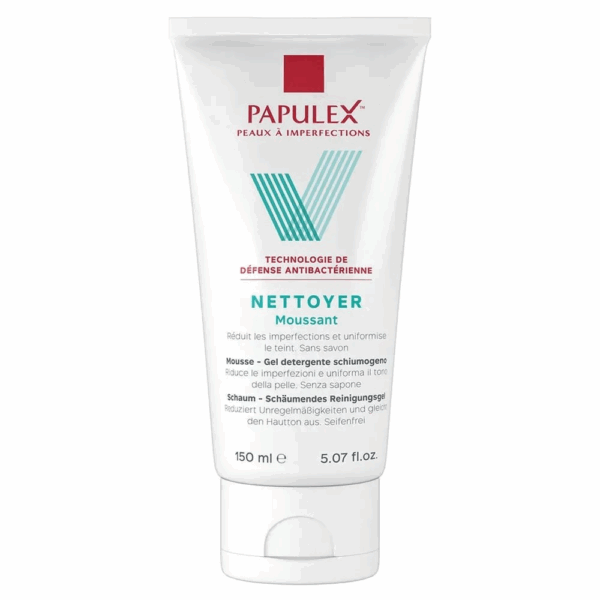 PAPULEX Gel Nettoyant Moussant Sans Savon 150ml – Image 3