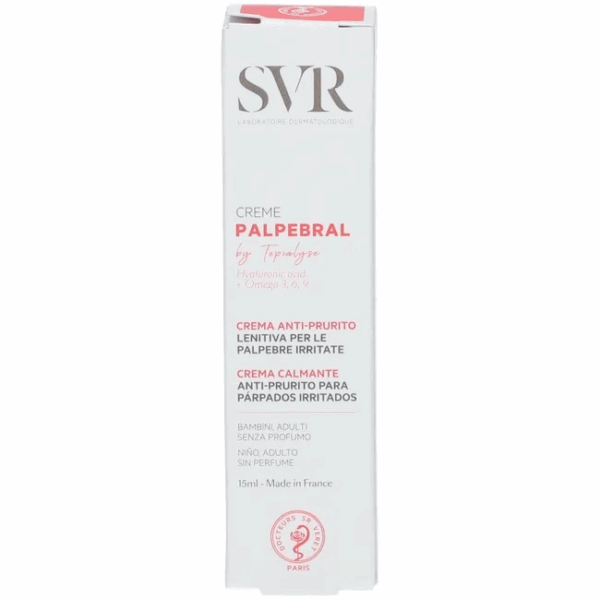 SVR Palpébral by Topialyse Crème Apaisante Paupières 15ml – Image 3