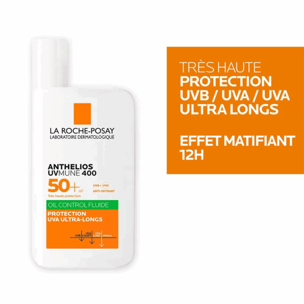 La Roche Posay Anthelios Uvmune 400 Fluide Oil Control SPF50+ – Image 3