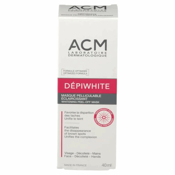 ACM Depiwhite Masque Pelliculable Éclaircissant 40ml – Image 3
