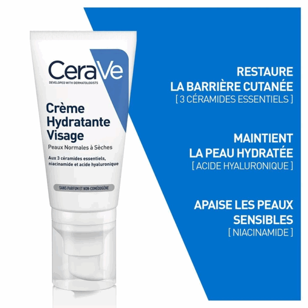 CeraVe Crème Hydratante Visage 52ml – Image 3