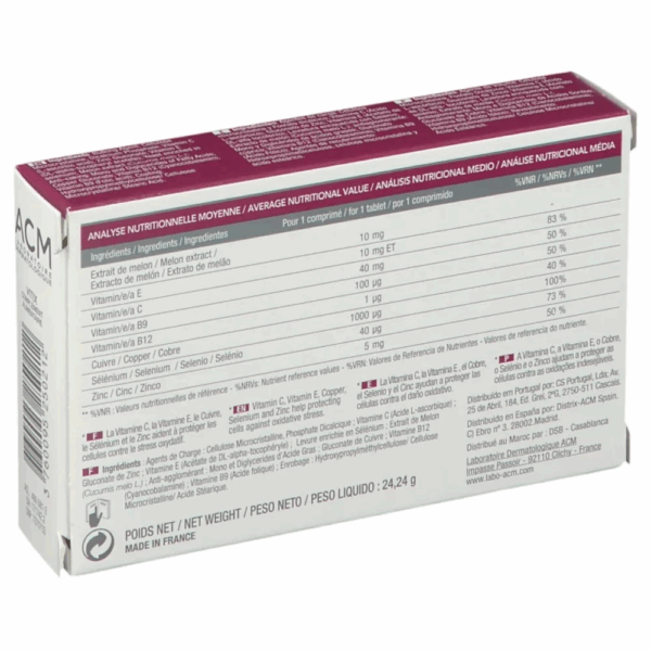 ACM Vitix Complément Alimentaire Stress Oxydatif 30 comprimés – Image 2