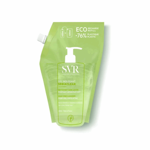 SVR Sebiaclear Gel Moussant Eco Recharge 400ml – Image 2