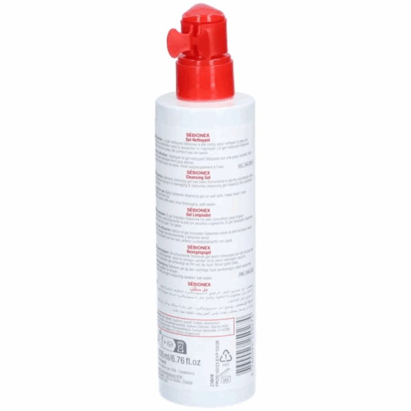 ACM Sébionex Gel Moussant 200ml – Image 2