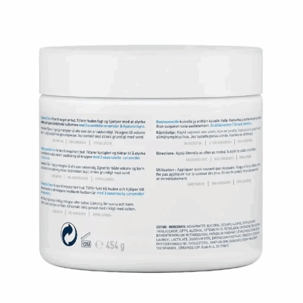 CeraVe Baume Hydratant Peaux Seches A Tres Seches 454g – Image 3