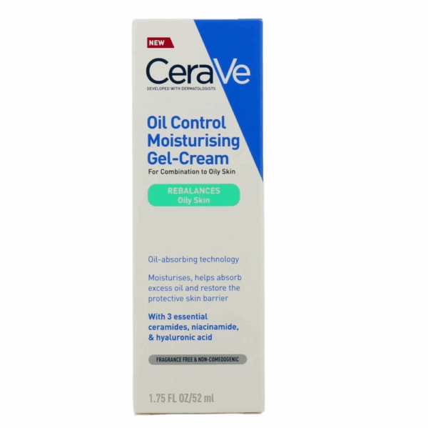 CeraVe Gel-Crème Hydratant Oil Control 52ml – Image 4