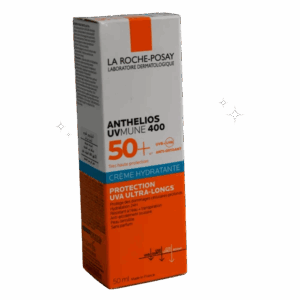 LA ROCHE POSAY ANTHELIOS UVMUNE 400 ECRAN CREME HYDRATANTE INVISIBLE SPF50+ 50ML + EAU THERMALE 50ML OFFERTE