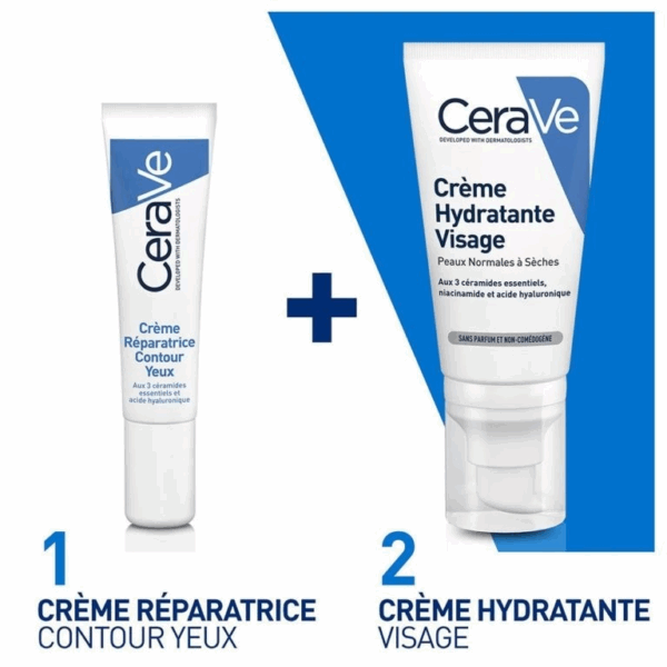 CeraVe Crème Réparatrice Contour des Yeux 14ml – Image 3