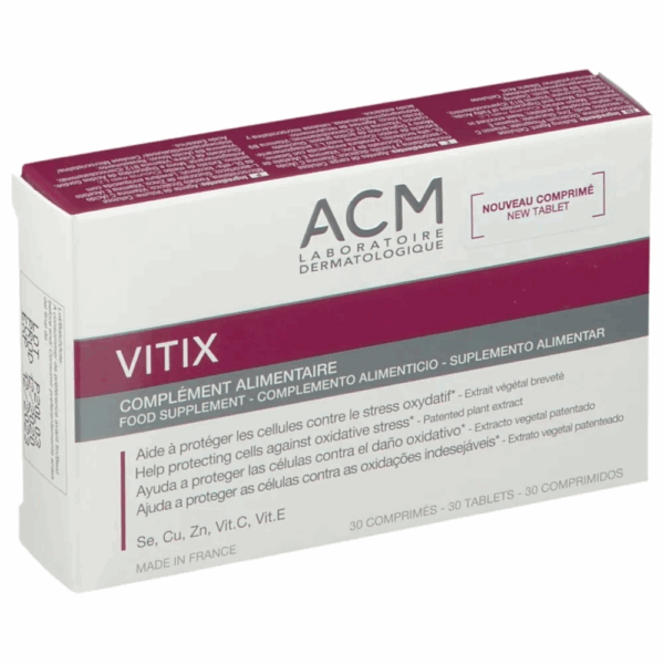 ACM Vitix Complément Alimentaire Stress Oxydatif 30 comprimés – Image 3