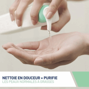 CeraVe Gel Moussant Nettoyant Peaux Normales a Grasses 236ml