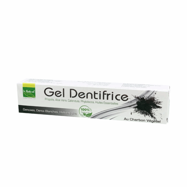 GEL DENTIFRICE AU CHARBON VÉGÉTAL, 70ML – LE NATUREL