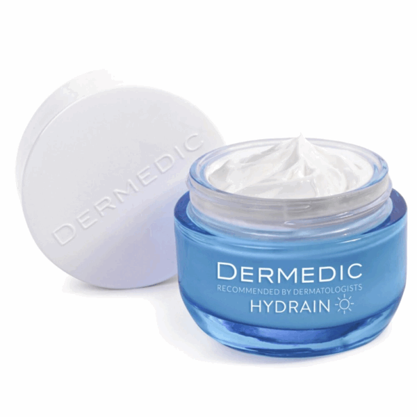 Dermedic Hydrain 3 Creme Hydratante en Profondeur SPF15 50ml – Image 2