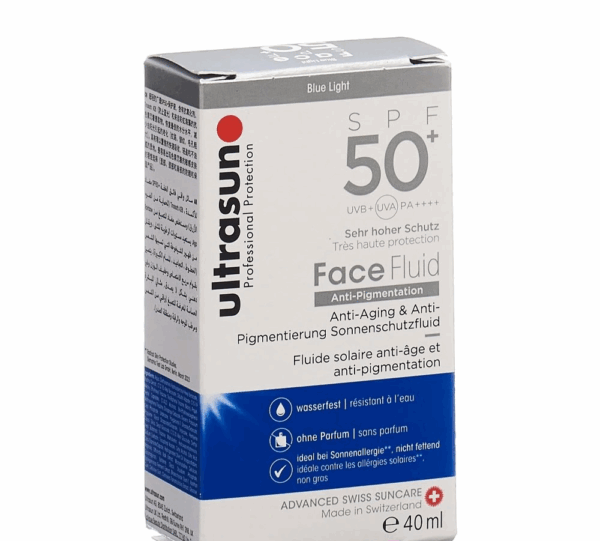 Ultrasun Face Fluid Anti-Pigmentation SPF50+ 40ml – Image 2