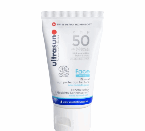 Ultrasun Face Mineral Ecran SPF50+ 40ml