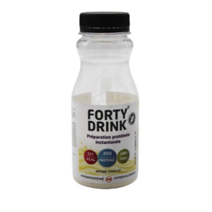 Forty Drink Preparation Proteinee Instantanee Arome Vanille 49.3g